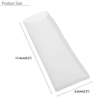 50Pcs Rosin Extraction Screen Bags Nylon Heat Press Filter Bags 2.5x4.5 inch 90 Micron