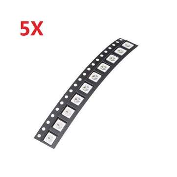 50pcs Rgb WS2812B 4Pin Full Color Driver LED Lights Sensor
