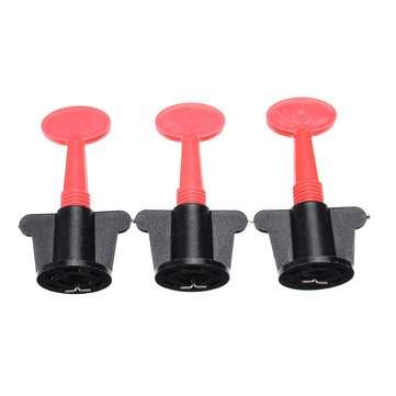50pcs Reusable Tile Spacers Leveler T-lock Floor Tool Leveling Positioning System Kit