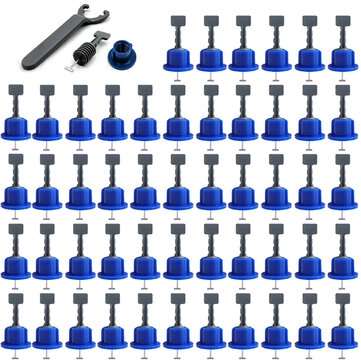 50Set Level Wedges Tile Spacers For Flooring Wall Tile Leveling System T-type Tile Leve... (TYPE: A)