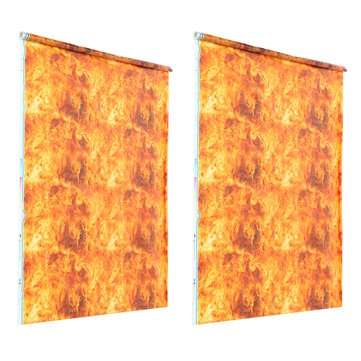 50x100/200cm PVA Dipping Hydrographics Water Transfer Print Film Flame Patter Car... (LENGTH: 100CM)