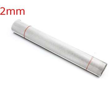 50x300cm Fine Aluminium Modelling Mod Mesh Wire Roll  2mm/3.5mm  (SIZE: 2.0MM)