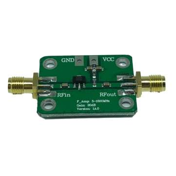 5-1500MHz Gain 20dB High Frequency Broadband RF Amplifier Gain Module