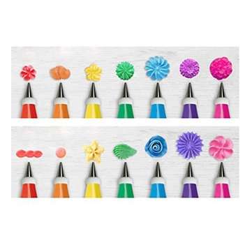 52Pcs/set Tool Cake Decorations Set Gift Kit Baking Supplies Turntable Spatula Stand Diy Equipment f