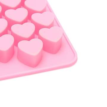 55 Holes Mini Heart Silicone Cake Muffin Chocolate Mold