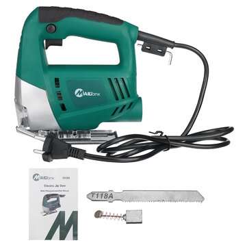 550W 2800RPM Electric Jig Saw Hand-Held Household Mini Small Saw 4 Adjustable Cutting Angle