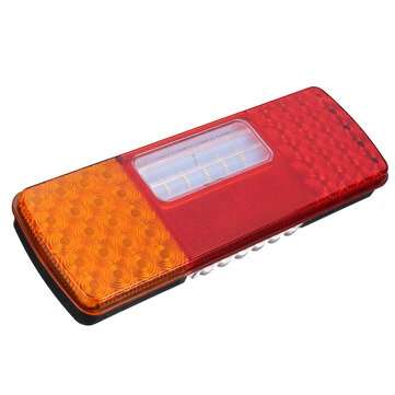 55+6LED 12-24V Left Rear Tail Light Stop Brake Light Turn Signal Indicator For Truck