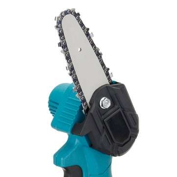 550W 24V 4`` Mini Cordless One-Hand Electric Chain Saw Woodworking Wood Cutter for Makita 24V Batter