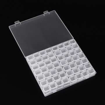56 Grids Storage Tools Box Accessory Container Embroidery Stone Storage Convenience Box For Home Roo
