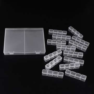 56 Grids Storage Tools Box Accessory Container Embroidery Stone Storage Convenience Box For Home Roo