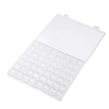 56 Grids Storage Tools Box Accessory Container Embroidery Stone Storage Convenience Box For Home Roo