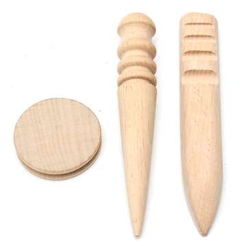 59Pcs Leather Craft Hand Tools Kit For Hand Stitching/Sewing Stamping Set