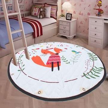 59`` Cotton Baby Kids Gym Play Floor Carpet Mat Activity Crawling Blanket Toys Storage Bag