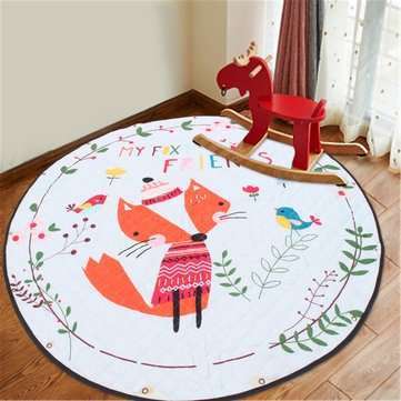 59`` Cotton Baby Kids Gym Play Floor Carpet Mat Activity Crawling Blanket Toys Storage Bag