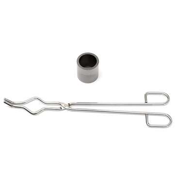 58mL 5050mm Gold Graphite Crucible with 35cm Tong Melting kit 2pcs/set