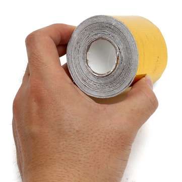5cmx10m Heat Cool Reflective Tape 500 Degree Gold Heat Protection
