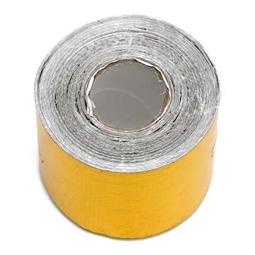 5cmx10m Heat Cool Reflective Tape 500 Degree Gold Heat Protection