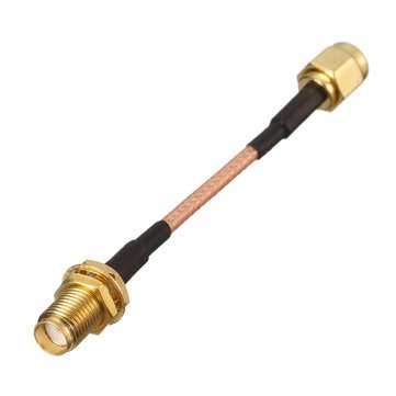 5CM SMA Male To SMA Female RG141 Extension Cable Made With Semi Rigid Cable Jack Plug Wire Connector