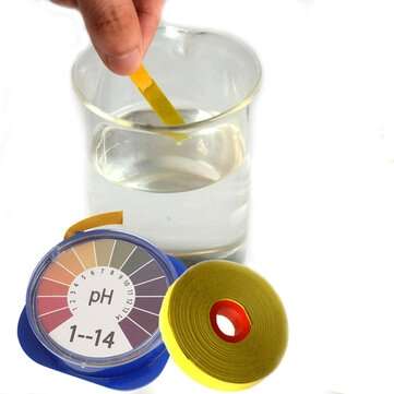 5m pH Alkaline Acid Test Paper Water Litmus Testing For Gardening Aquarium Plant