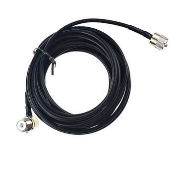 5m 50-3 Pure Copper Wire Radio SMA Cable Antenna Car Mounted Walkie Talkie Interphone Antenna Access