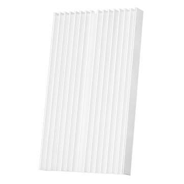 5pcs 100x60x10mm Short Toothed Aluminum Alloy Heat Sink Radiator