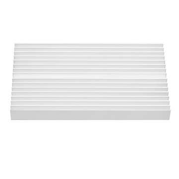 5pcs 100x60x10mm Short Toothed Aluminum Alloy Heat Sink Radiator