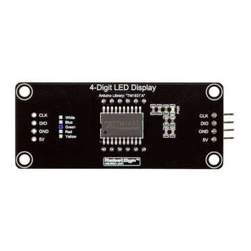 5Pcs 0.56 Inch Yellow LED Display Tube 4-Digit 7-segments Module
