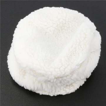 5pcs 210mm Polisher Buffer Pads Set Soft Wool Bonnet Pad With Loop for Polishing Buffing