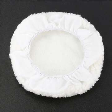 5pcs 210mm Polisher Buffer Pads Set Soft Wool Bonnet Pad With Loop for Polishing Buffing