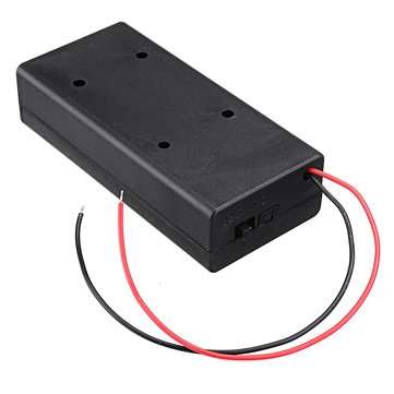 5pcs 18650 Battery Box Rechargeable Battery Holder Board with Switch for 2x18650 Batteries DIY kit C