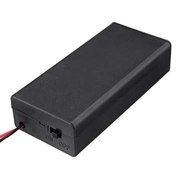 5pcs 18650 Battery Box Rechargeable Battery Holder Board with Switch for 2x18650 Batteries DIY kit C