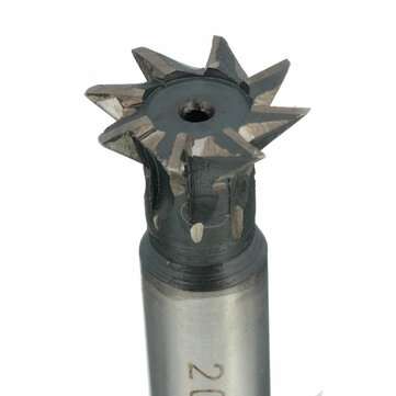 5pcs 20mm 45 Degree Dovetail Cutter End Mill Cutter Milling Cutter