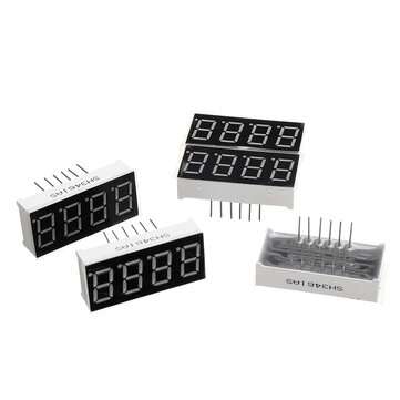 5Pcs 3461AS 0.36 inch LED Digital Tube Four-digit Common Cathode Bright Red Light