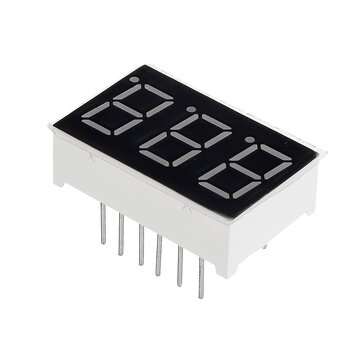 5Pcs 3361BS 0.36 inch LED Digital Tube Three-digit Common Anode Bright Red Light