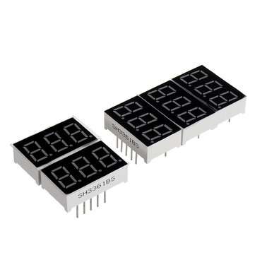 5Pcs 3361BS 0.36 inch LED Digital Tube Three-digit Common Anode Bright Red Light