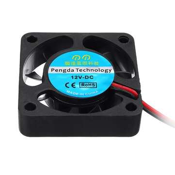 5pcs 40x40mm Small Fan 4010S Computer Chassis CPU Fan 2 Line With Plug