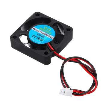 5pcs 40x40mm Small Fan 4010S Computer Chassis CPU Fan 2 Line With Plug