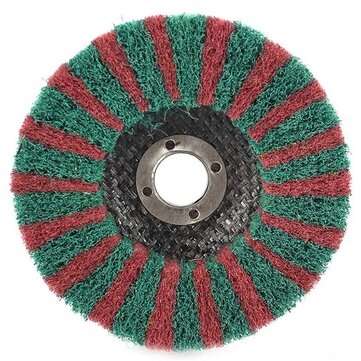 5Pcs 4 Inch Nylon Fiber Disc Grinding Wheel Set 120-600 Grit Assorted Sanding Grinding Buffing Wheel