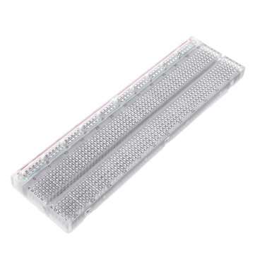 5pcs 730 Holes Transparent Breadboard Protoboard DIY Kit Universal PCB Circuit Board Solderless