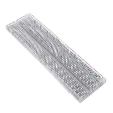 5pcs 730 Holes Transparent Breadboard Protoboard DIY Kit Universal PCB Circuit Board Solderless