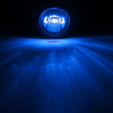 5Pcs Blue Light 12V-24V LED Clearance Side Marker Indicators Lights Lamp Lorry Truck Boat Trailer Bu