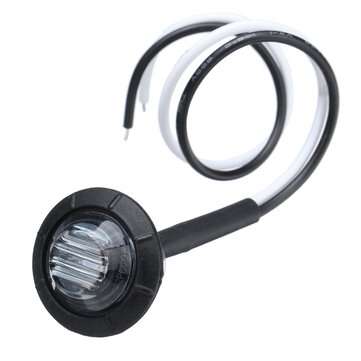 5Pcs Blue Light 12V-24V LED Clearance Side Marker Indicators Lights Lamp Lorry Truck Boat Trailer Bu