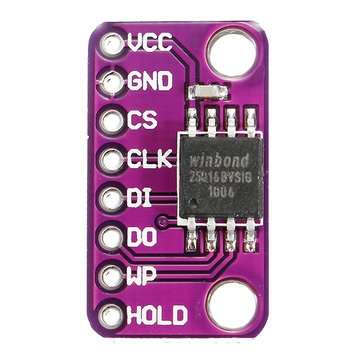 5Pcs CJMCU-2516 Memory Module W25Q16BVSIG Serial SPI Flash 16M-BIT