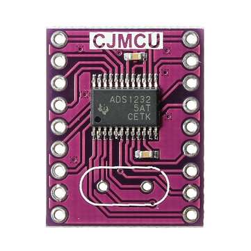 5pcs CJMCU-1232 ADS1232 Analog-to-Digital Converter Board ADS1232IPWR Ultra Low Noise