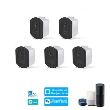 5Pcs D1 Smart Dimmer Switch DIY Smart Home Mini Switch Module Adjust Light Brightness APP/Voice/RM43