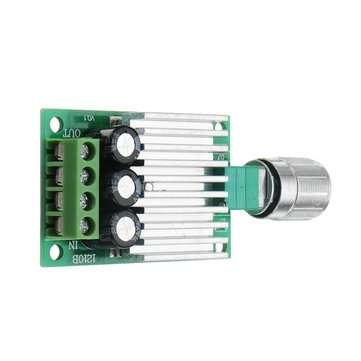 5pcs DC 12V To 24V 10A High Power PWM DC Motor Speed Controller Regulate Speed Temperature And Dimmi
