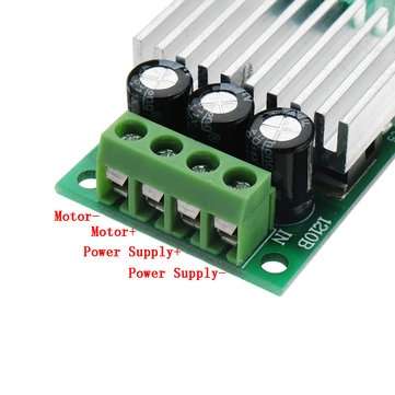 5pcs DC 12V To 24V 10A High Power PWM DC Motor Speed Controller Regulate Speed Temperature And Dimmi