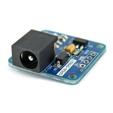 5pcs DC Jack Power 7~12V to DC5V/3.3V Step Down Converter Voltage Regulator Power Supply Module for