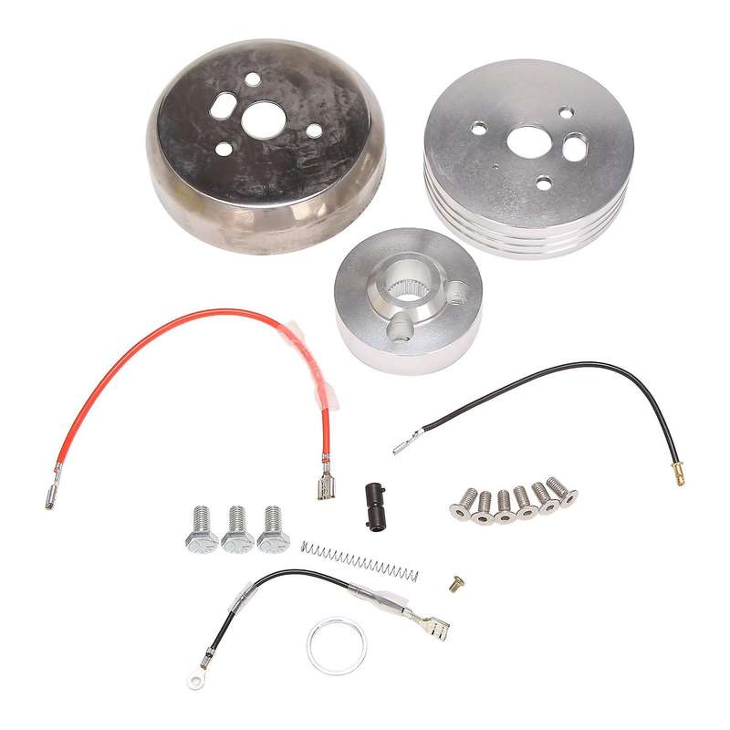 5 & 6 Hole Steering Wheel Polished Hub for Flaming River, Ididit, ,