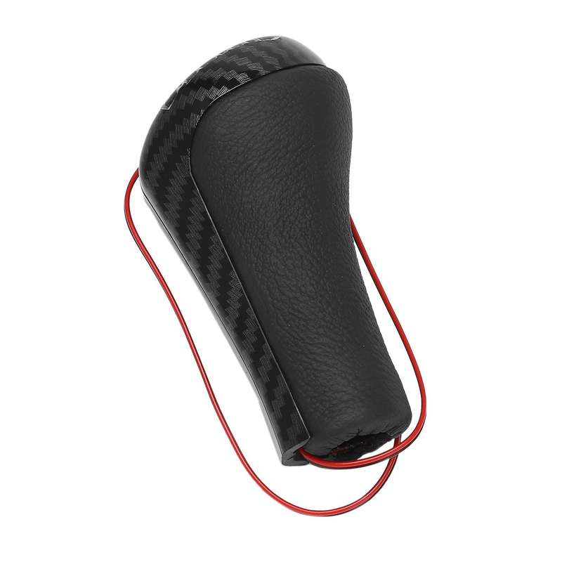 5 6 Speed Shift Knob Car Shifter Knob Gear Shifter Lever Stick Head for E60 E8 E90 Carbon Pattern
